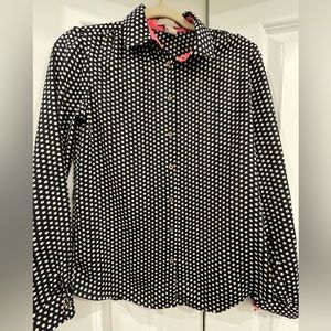 Banana republic women button down shirt office wear